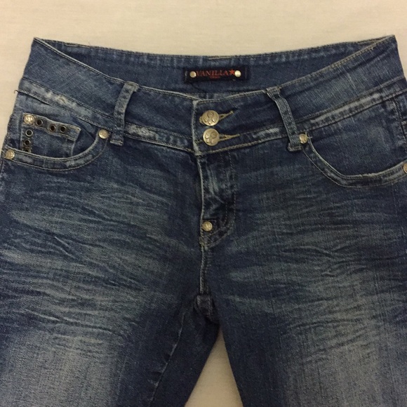 Vanilla Star Capri Blue Jeans - Picture 4 of 8
